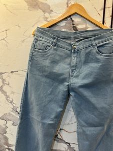 Blue Straight Fit Denims
