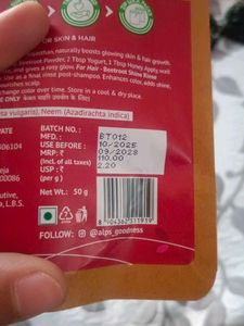 Alps Beetroot Beauty Mask for Skin &amp; Hair
