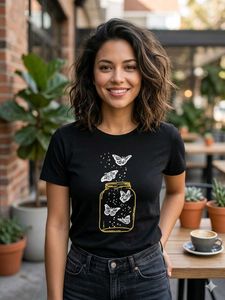 Black Butterfly Jar T-Shirt 🎀✨️