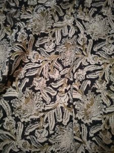 Boho Floral Print Cotton short Kurta
