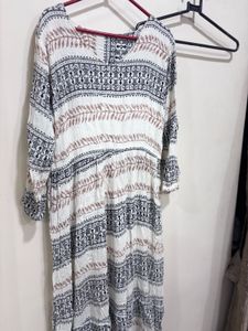 Bohemian Print Maxi Dress