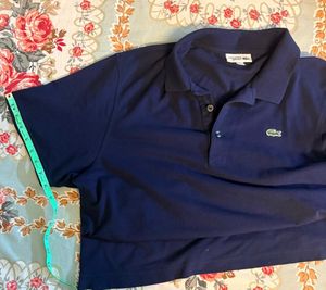 Lacoste Navy Blue Polo Shirt very low price