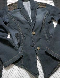 Black denim Jacket