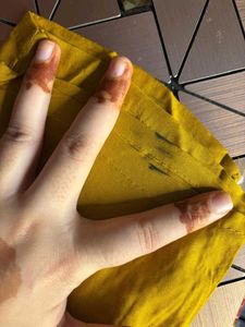 Stylish Yellow Printed Kurta Set