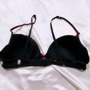 Cute Reindeer Print Bra