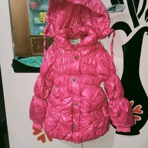 Pink Puffer Jacket