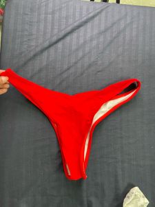 Red Thong Panty