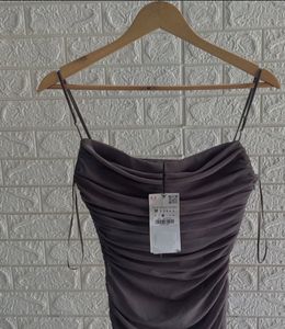 Zara Ruched Midi Dress