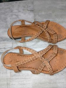 Braided Strappy Sandals