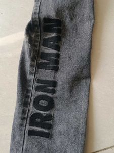 Iron Man Patch Moto Jeans