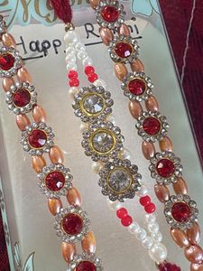 Set of 3 Rakhi Bracelets