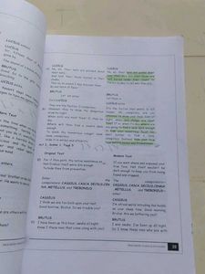 Workbook on Julius Caesar for ICSE