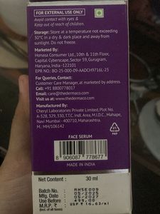 The Derma Co 5% Niacinamide Face Serum