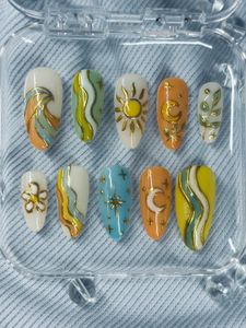 Boho Press-On Nails