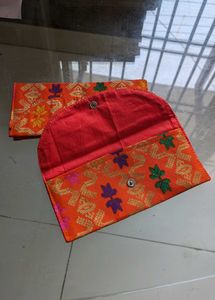 Pack of 3 Handmade Upcycled Cloth Pouches