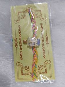 Colorful Braided Rakhi Bracelet