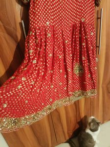 Stunning Red Kurta Set with Dupatta