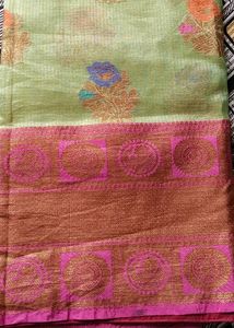 Beautiful Chanderi Silk Saree🤩