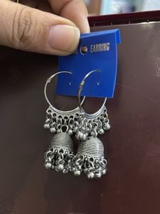 Bohemian Jhumka Earrings