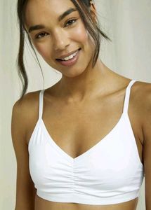 White Bralette Top