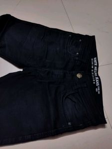 Classic Black Denim Jeans