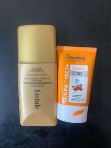 Foxtale & Himalaya Sunscreen Duo