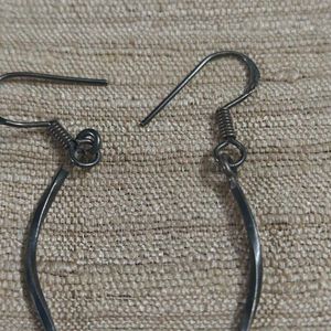 92.5 danglers with smokey quartz