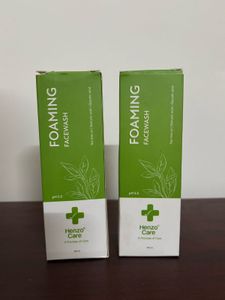 Combo Foaming Facewash New Henzo Care