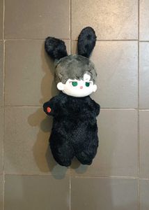 Cute Black Bunny Plush Toy
