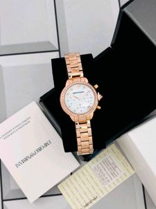 Armani-Inspired Premium Women's Analog Wrist Watch