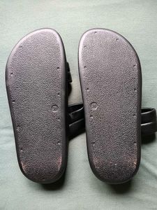 Black Slide Sandals