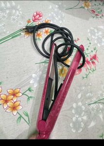 Pink Hair Straightener