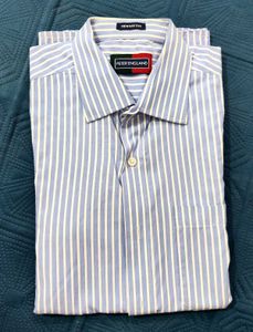 Peter England Striped Shirt
