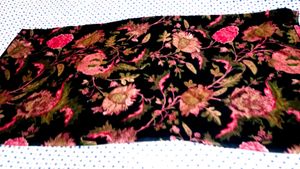 Black Floral Prinrt kurti set