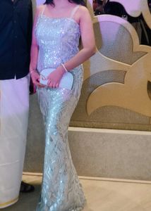 Attractive Fishcut Sequence Dress