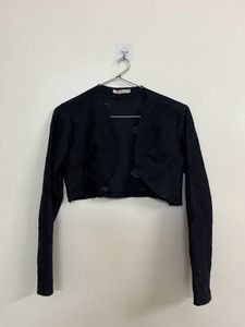 Black Lace Bolero Shrug