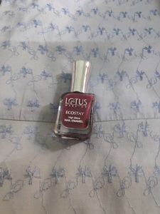 Lotus Ecocstay Nail Polish with handkerchief