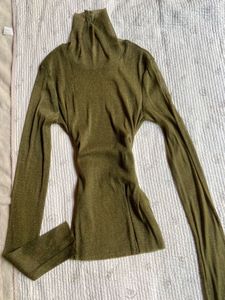 Sparkly Turtleneck Top