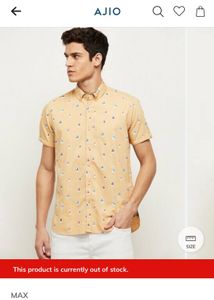 MAX Printed Casual Shirt