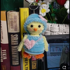 Cute Chick Keychain Charm🐣💗