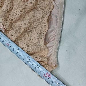 Sheer Lace ❤️‍🔥Thong with Bow Detail