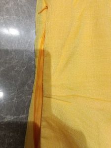 Yellow Kurta with Green Pants