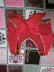 Red &amp; Yellow Embroidered Lehenga Choli Set
