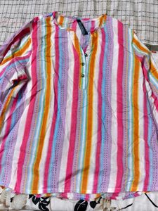 Colorful Striped Kurta