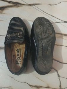 Stylish Black Loafers for Boys