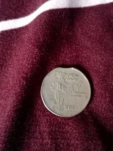2 Rupee Error Coin