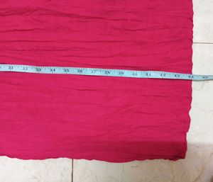 PINK CRINKLE DRESS