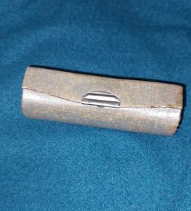 Silver Lipstick case with mirror