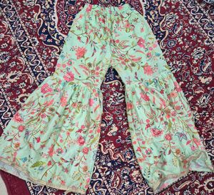 Beautiful Floral Print Palazzo Pants