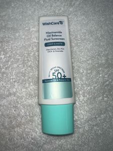 Wishcare- Niacinamide Oil balance fluid sunscreen